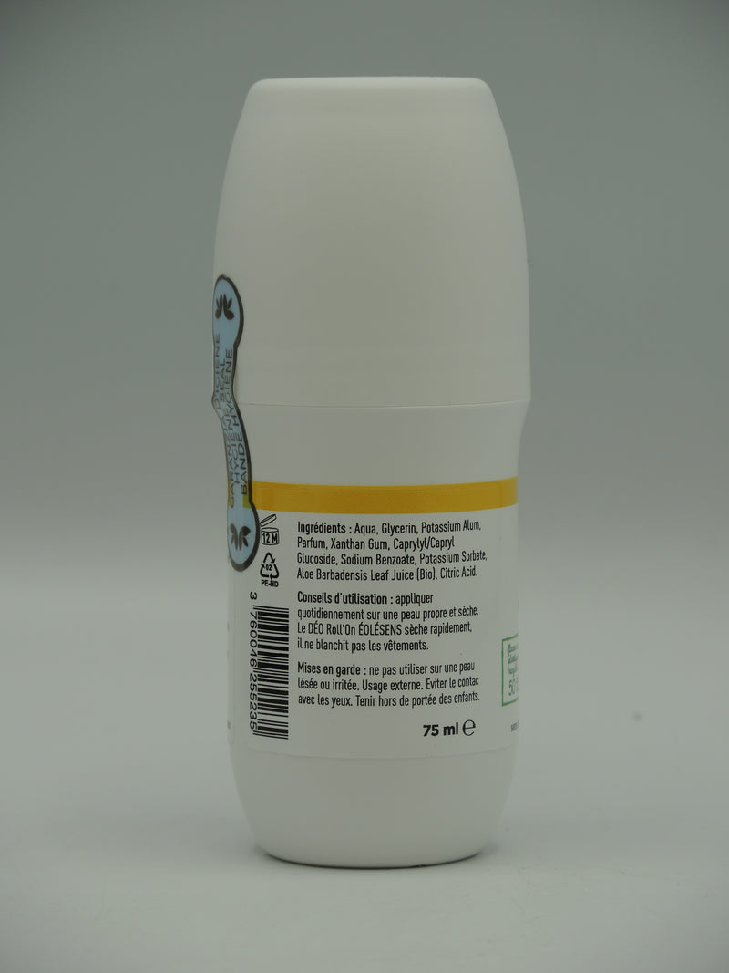 Déodorant bio Vanille, 75ml, Eolesens