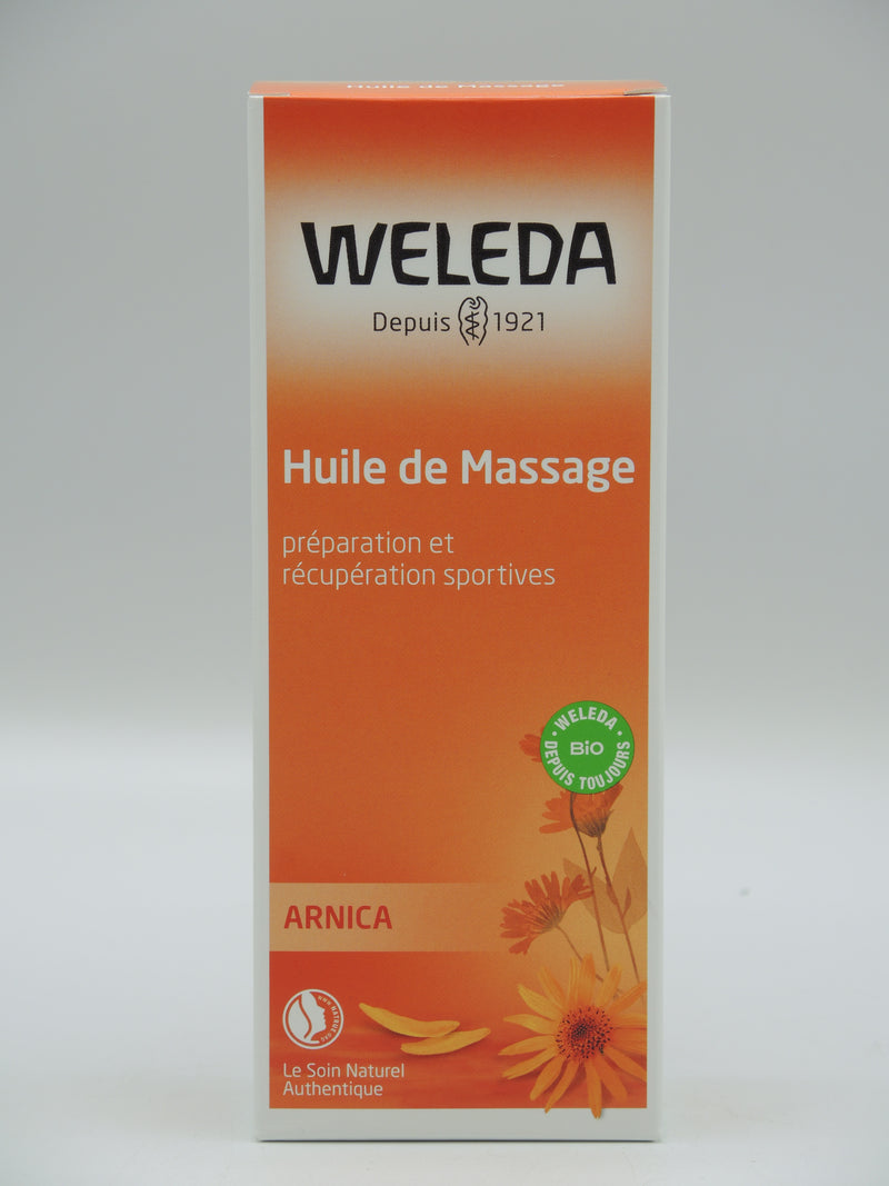 Huile de massage, Arnica, 100ml, Weleda