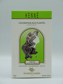 Henné, Coloration aux plantes, Châtain, 100g, Scented garden