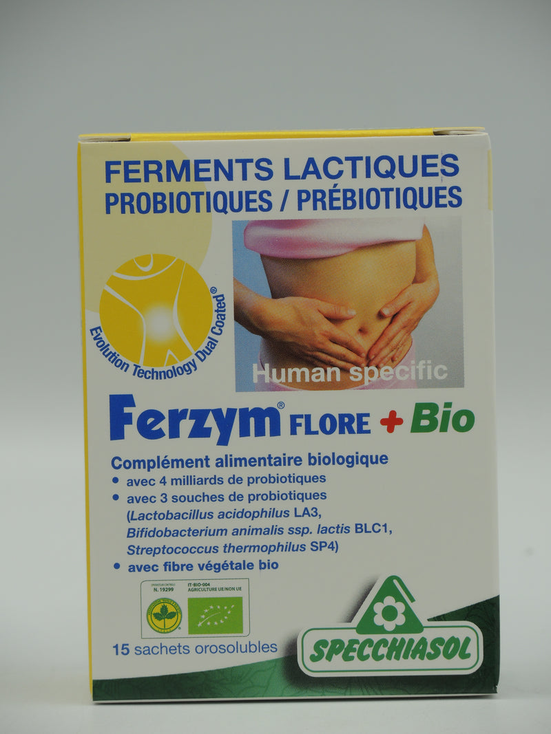 Ferzym Flore + Bio - 15 sachets, Specchiasol