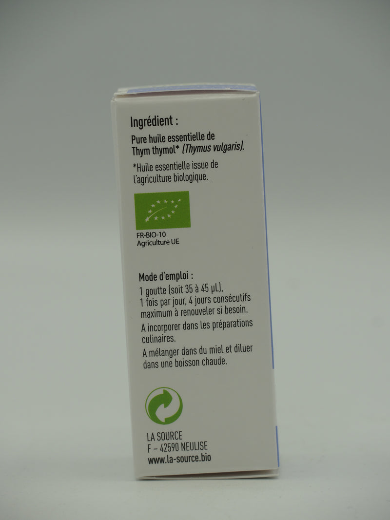 HUILE ESSENTIELLE THYM THYMOL (FORT) 10 ML, Eolesens