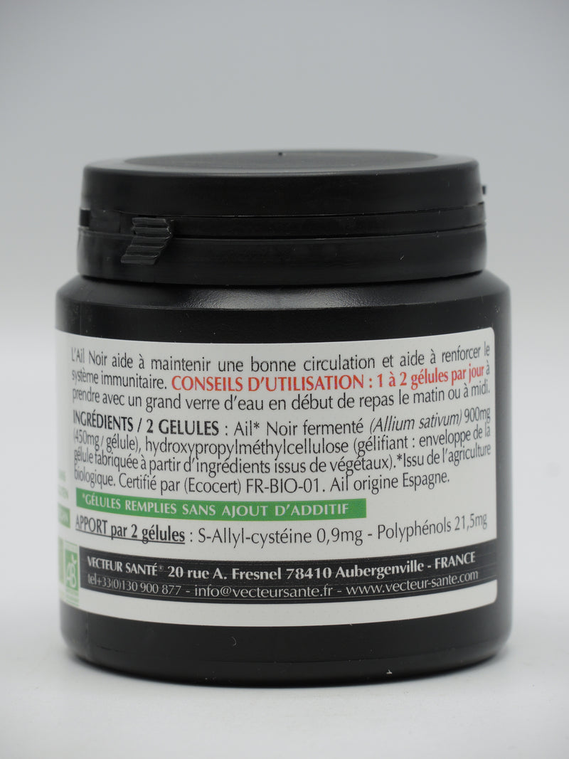 Ail noir fermenté, 90 gélules, Vecteur santé