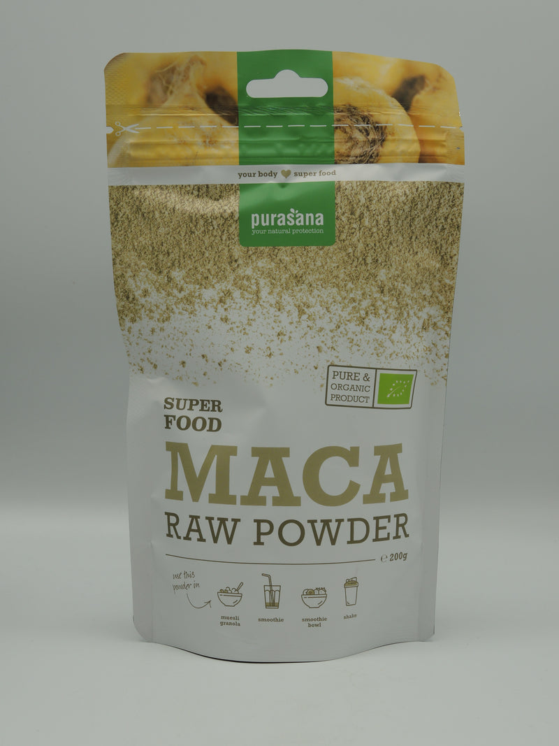 Poudre de maca, 200g, Purasana