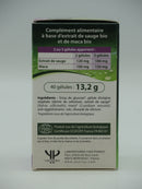 Bouffées de chaleur, sauge & maca, 40 gélules, Y.Ponroy