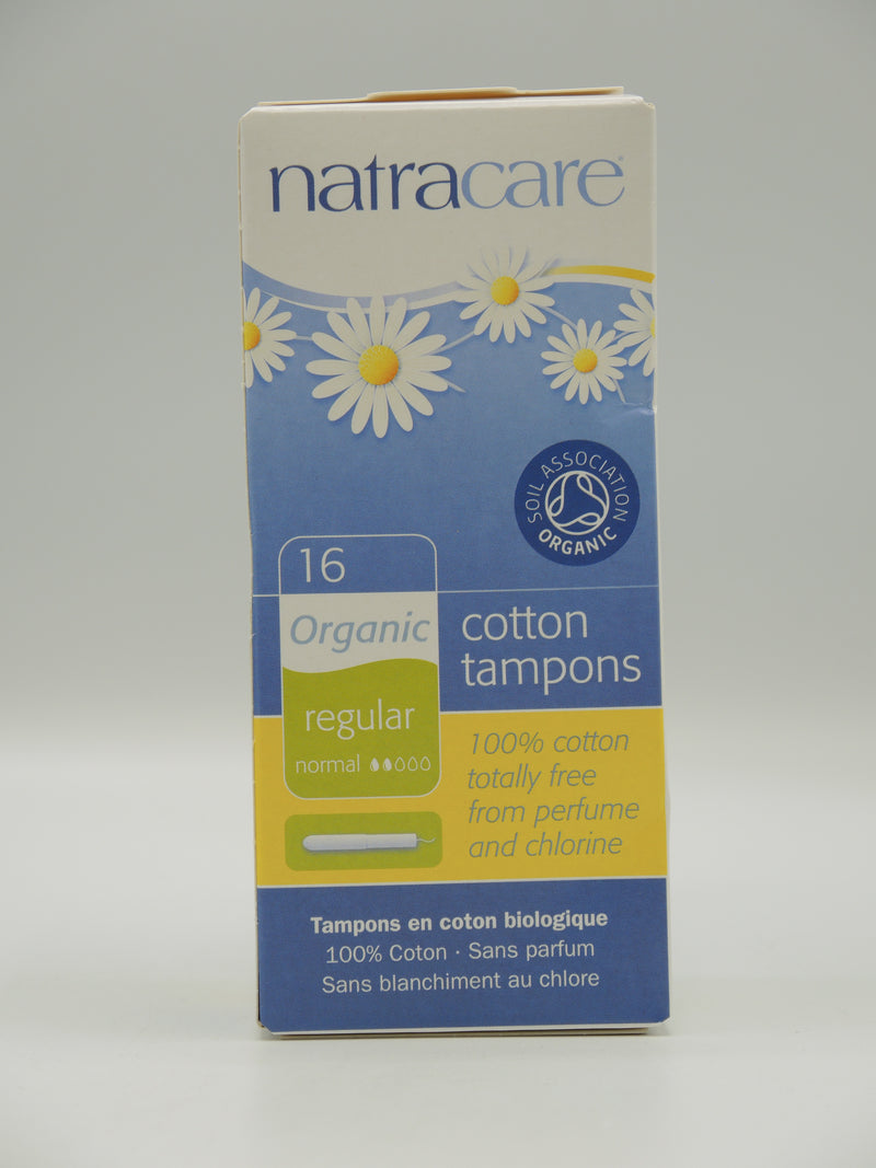 Tampons Bio Avec Applicateur Regular, x16, Natracare