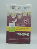 Serviettes Naturelles Maxi Regular, x14, Natracare