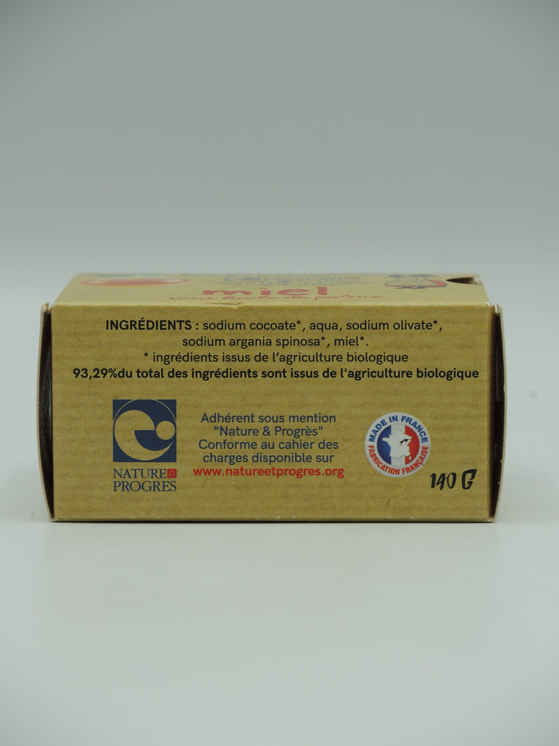 Savon artisanal, Miel, 140g, Argasol