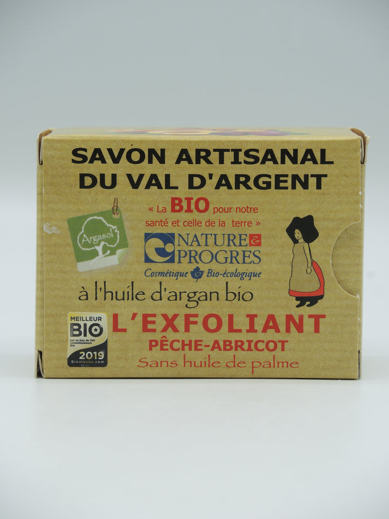 Savon artisanal, l'Exfoliant, 140g, Argasol