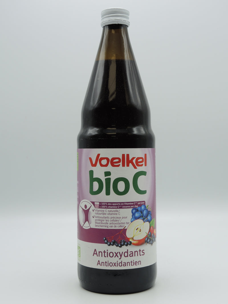 Mélange de jus Bio C riche en antioxydants BIO, 750 ml, Voelkel
