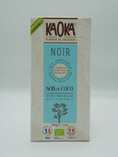 Chocolat noir et noix de coco 100g - Kaoka