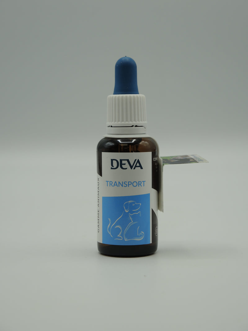 Elixir floral animaux, Transport, 30ml, DEVA