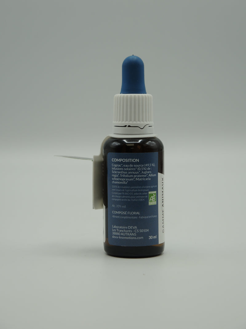 Elixir floral animaux, Transport, 30ml, DEVA