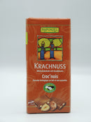 Chocolat au lait et noisettes entières “CROC'NOIS”, 100g, Rapunzel