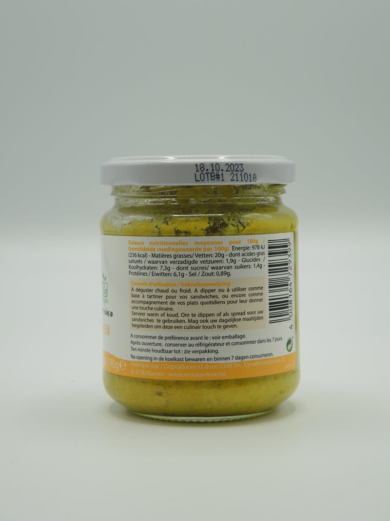 Tartinade lentilles curry, 190g, La vache qui regarde passer les trains