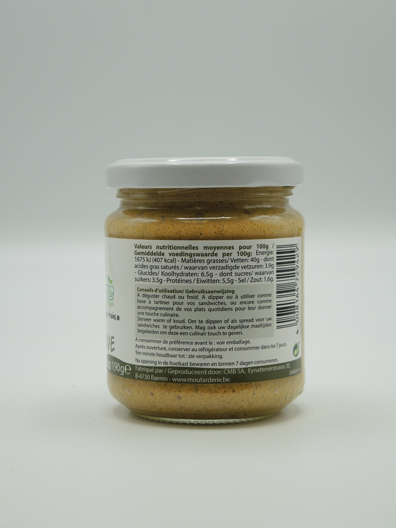 Tartinade green olive, 190g, La vache qui regarde passer les trains