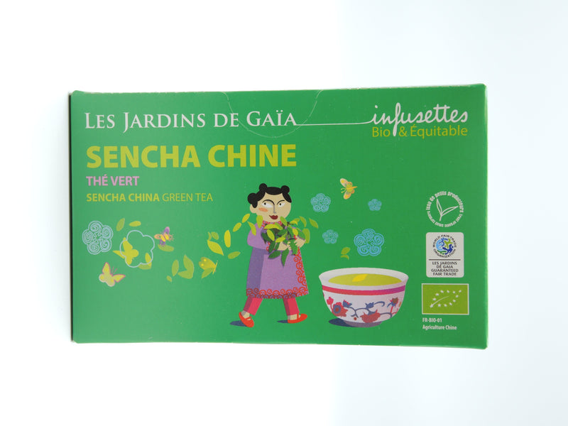 Thé vert Sencha Chine, Jardins de Gaïa
