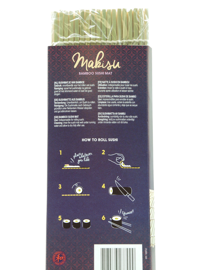 Makisu, natte à sushi en bambou, Terra sana