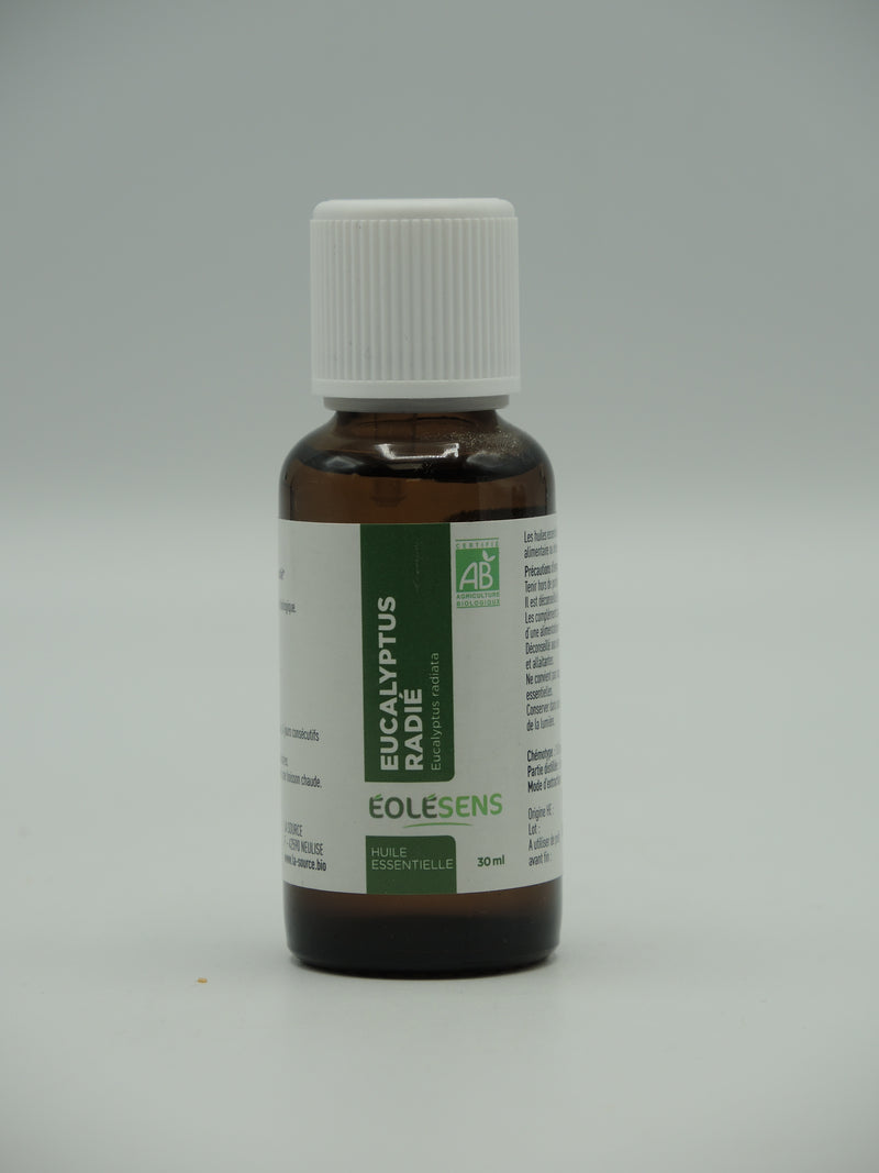 Huile essentielle bio eucalyptus radié - 30ml, Eolesens