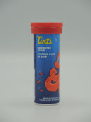 Couleur pour le bain, Rouge, 10 pastilles, Tinti