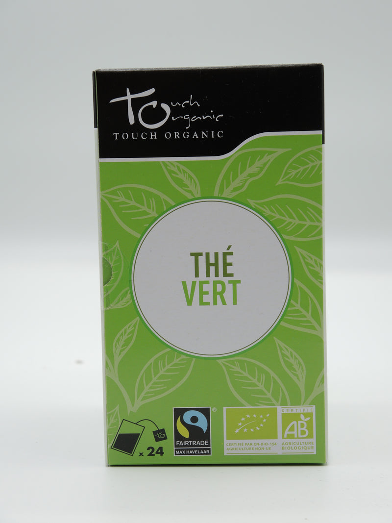 Thé vert, infusettes, Touch Organic