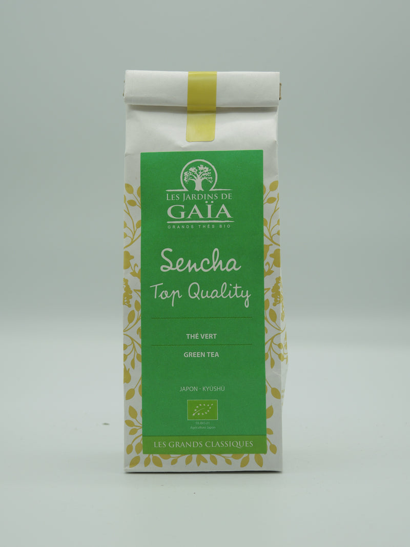 Thé vert Sencha Top Quality, 100g, Jardins de Gaïa