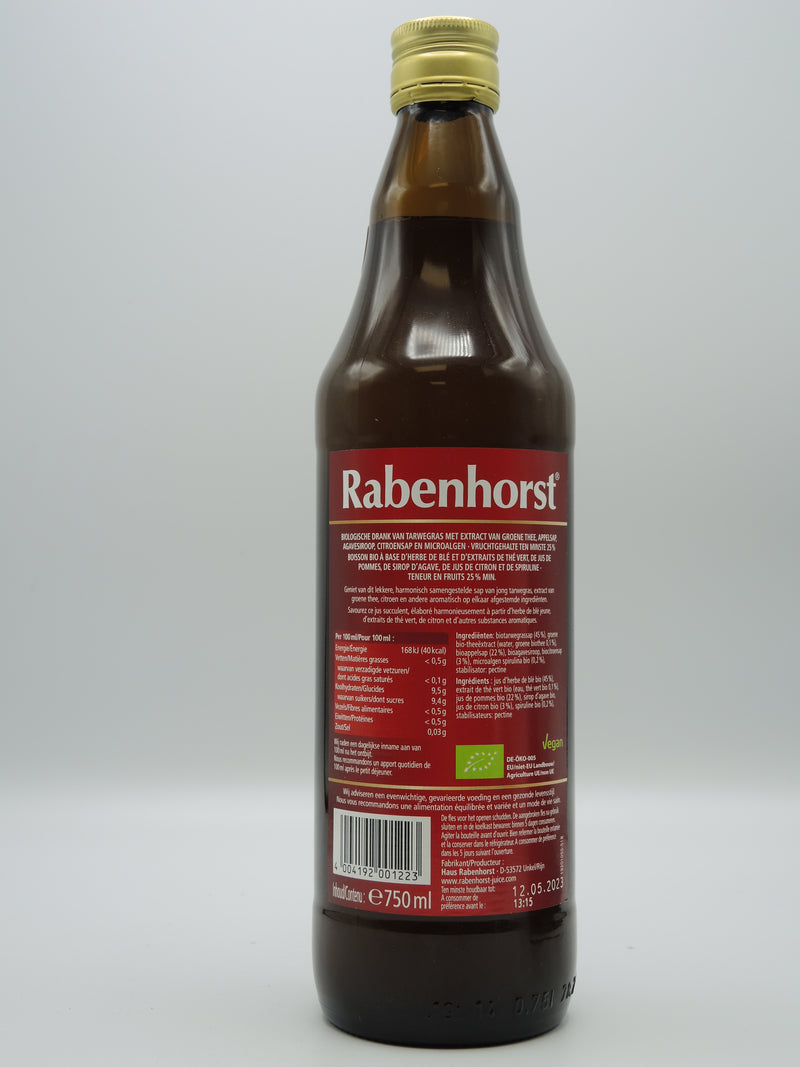 Green Cocktail Herbe De Blé 75cl, Rabenhorst