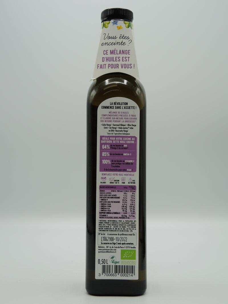 huile FUTURE MAMAN, 50cl, Quintesens