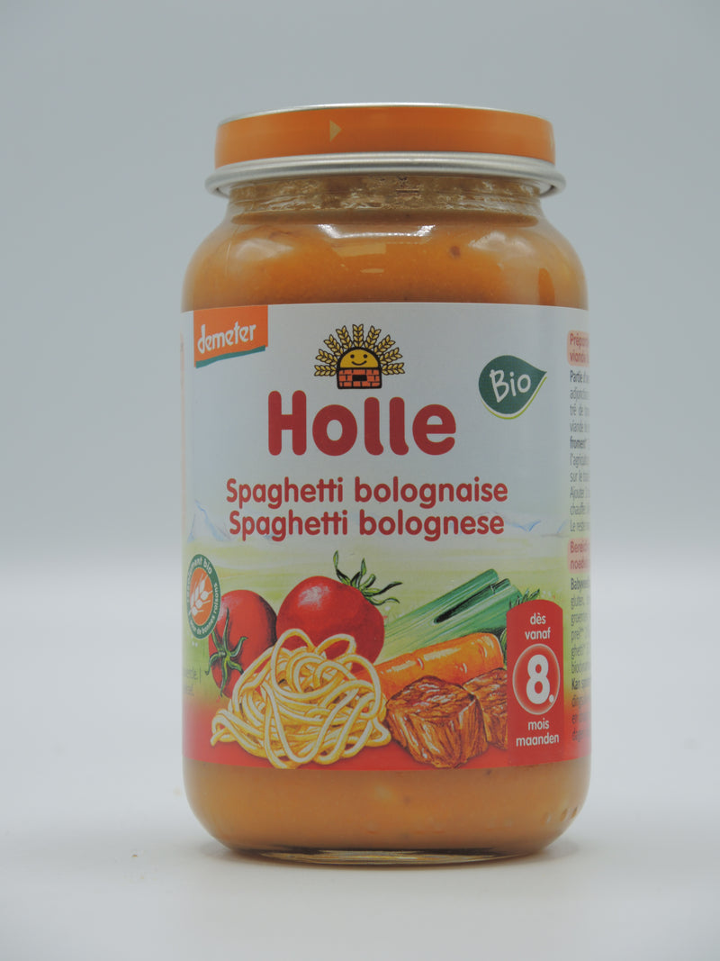 Spaghetti bolognaise, 220g, Holle