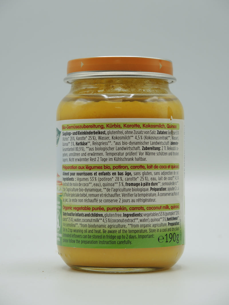 Veggie Curry, 190g, Holle