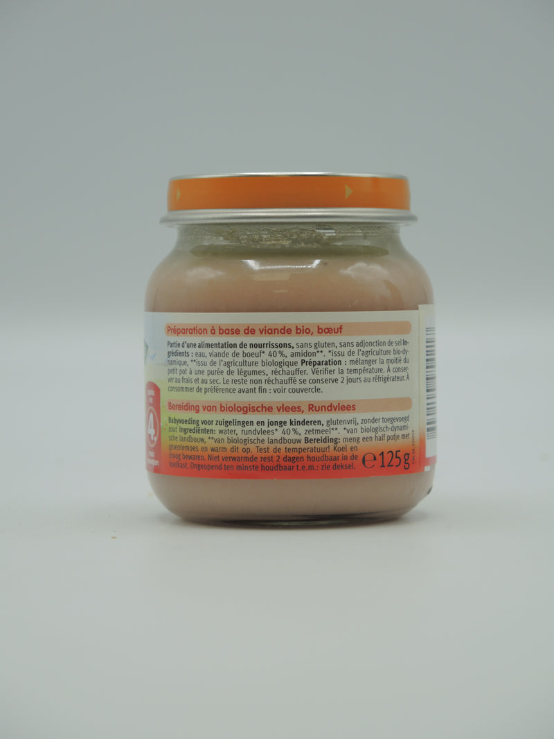 Bœuf, 125g, Holle