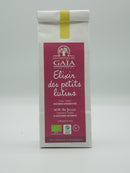 Rooibos bio Elixir des petits lutins Fraise - Vanille, 100g, Jardins de Gaïa