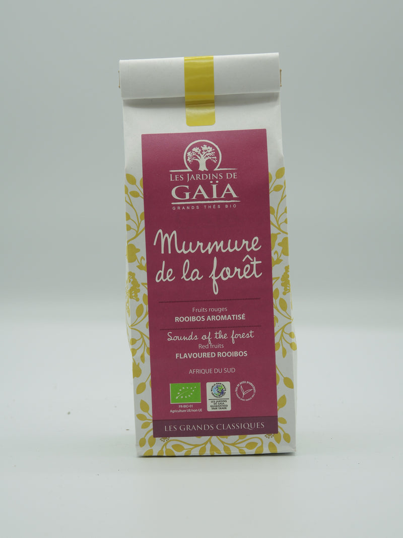 Rooibos bio Murmure de la Forêt fruits rouges, 100g, Jardin de Gaïa