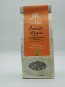 Tisane de plantes bio Remède elfique Bien-être / Feuilles de framboisier - Mélisse, 50g, Jardins de Gaïa