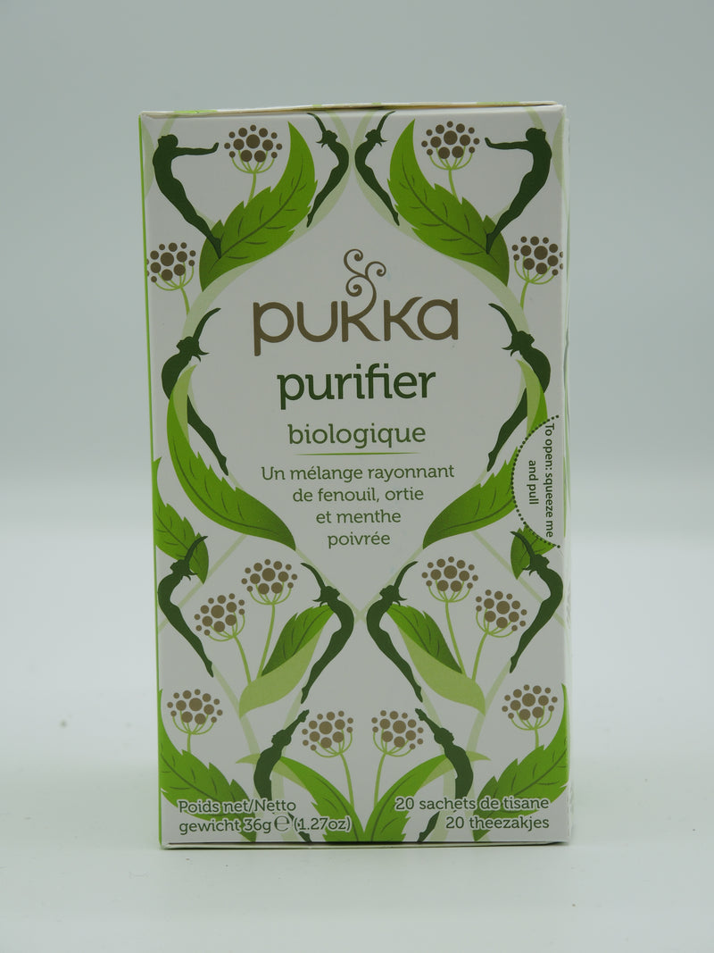 Infusion Purifier, Pukka, infusettes
