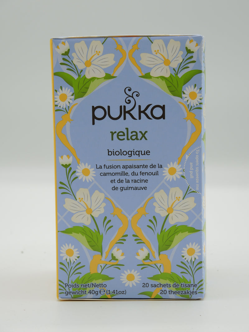 Infusion Relax, Pukka, infusettes