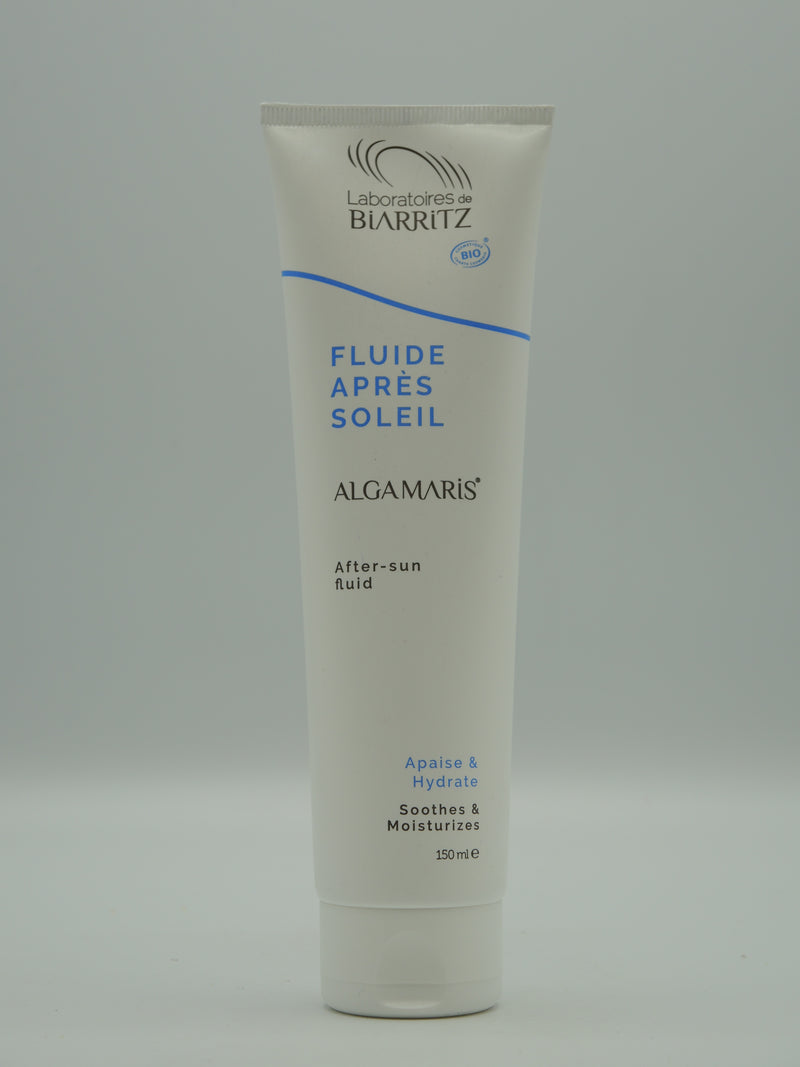 FLUIDE APRÈS-SOLEIL CERTIFIÉ BIO, 150ml, Laboratoires de Biarritz