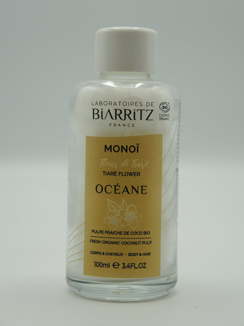 MONOÏ CERTIFIÉ BIO, 100ml, Laboratoires de Biarritz
