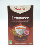 Infusion ayurvédique, Echinacée, Yogi Tea, infusettes