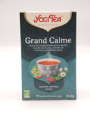 Infusion ayurvédique, Grand calme, tilleul, camomille, cynorrhodon, Yogi Tea, infusettes