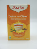 Infusion ayurvédique, Detox au citron, Yogi Tea, infusettes