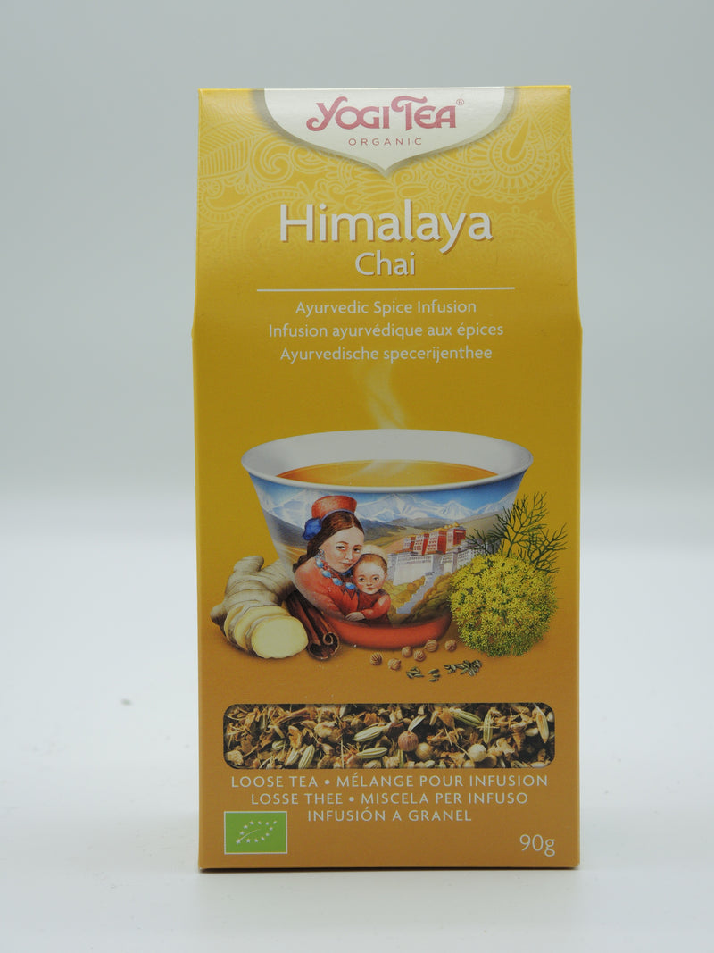 Infusion ayurvédique aux épices Himalaya Chaï, Yogi Tea, 90g