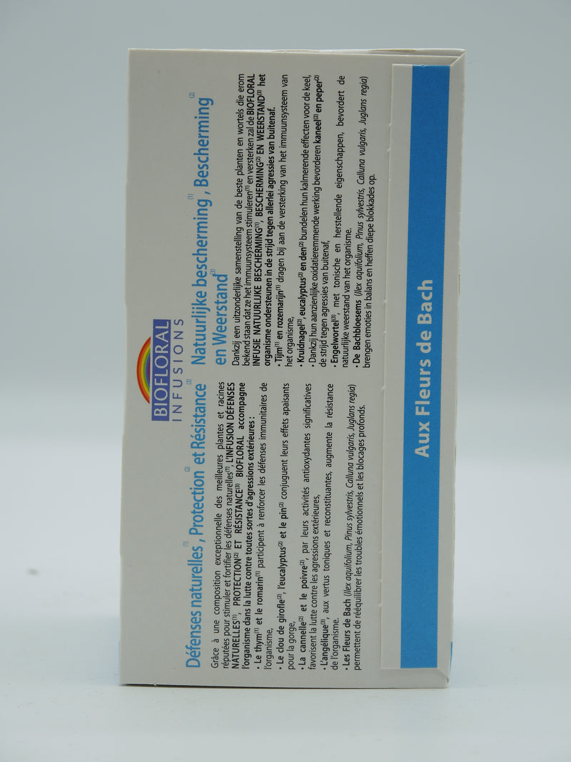 Défenses naturelles, infusion Biofloral, 20 sachets fraîcheur