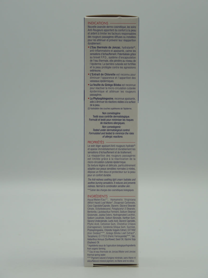 SOIN LEGER ANTI-ROUGEURS - 40ml, Jonzac