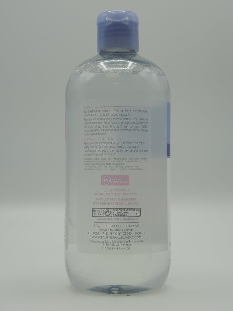 EAU MICELLAIRE APAISANTE - 500ml, Jonzac