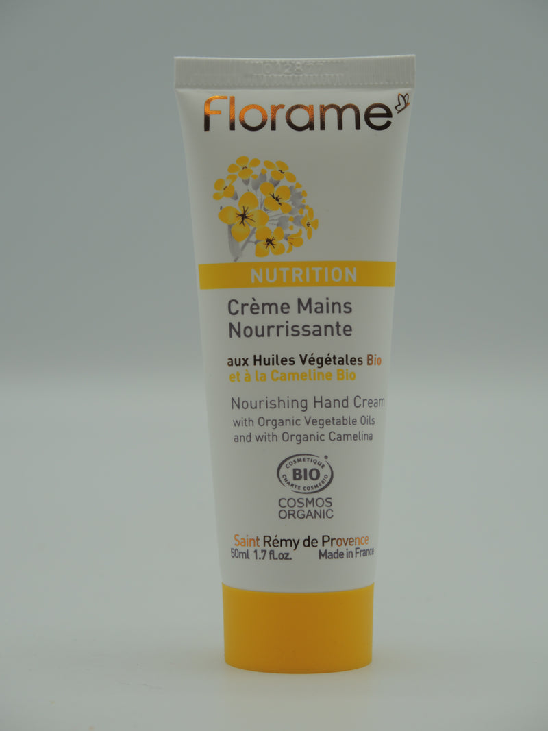 Crème Mains Nourrissante, 50ml, Florame