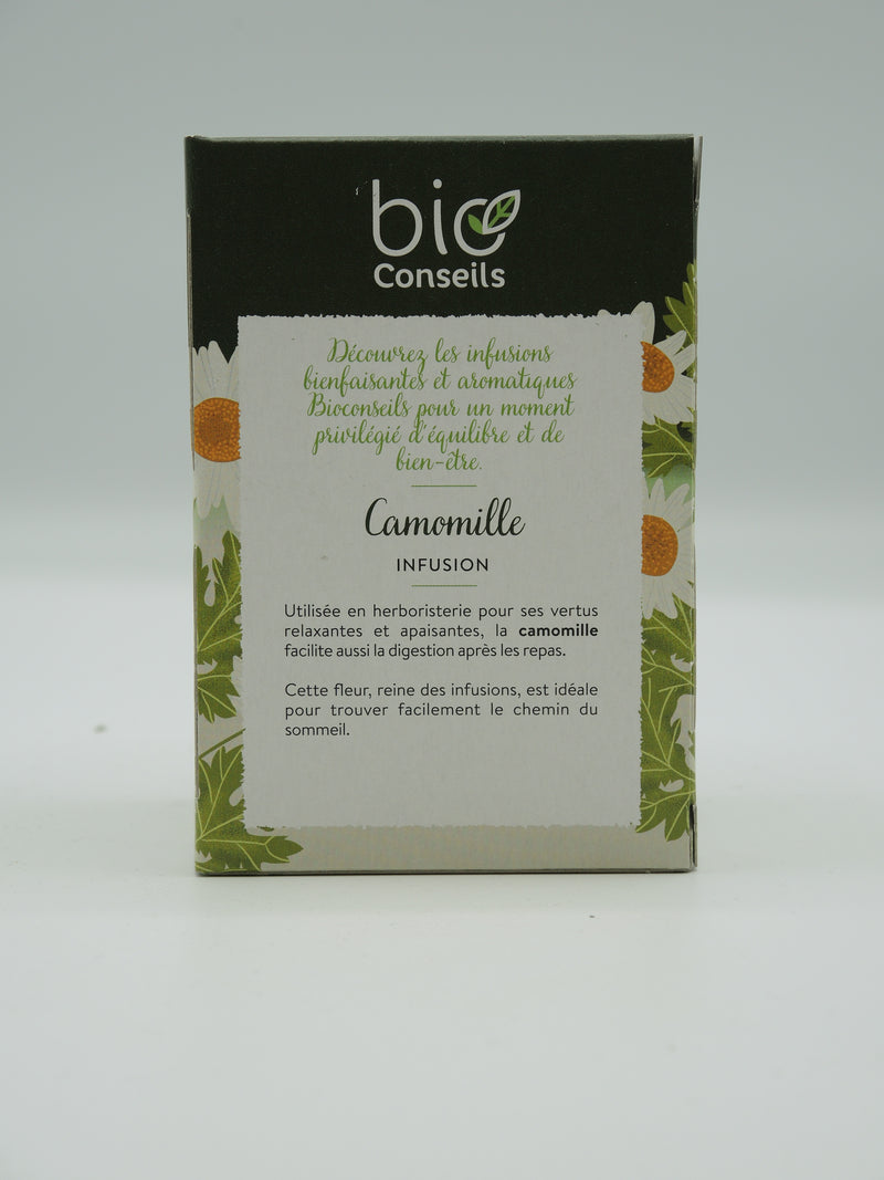 Infusion Camomille, Bio Conseils