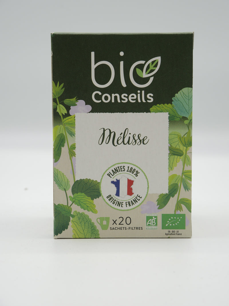 Infusion Mélisse, Bio Conseils