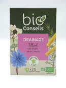 Infusion Drainage Tilleul, reine des prés, chicorée, romarin, Bio Conseils