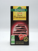 Chocolat NOIR FOURRÉ FRAMBOISES 100g, Bonneterre