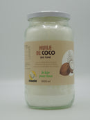 Huile De Coco Vierge, 1000ml, le Bio pour tous